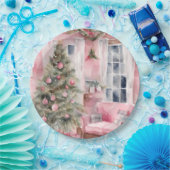 Assiettes En Carton Christmas  (Fête)