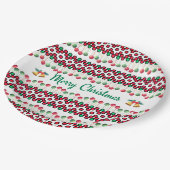 Assiettes En Carton Christmas (Angle)