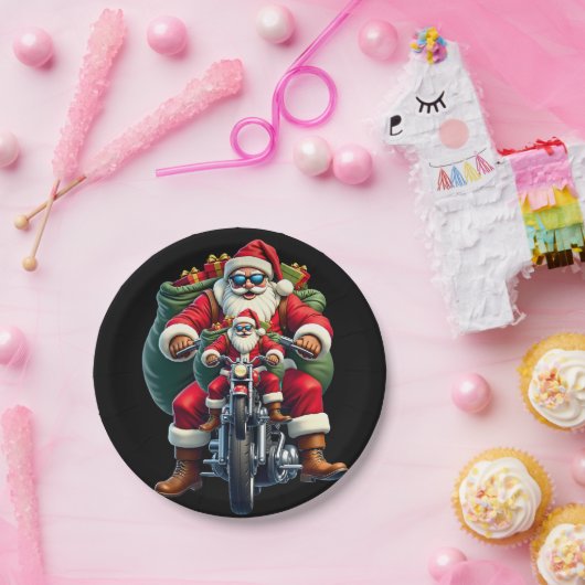 Assiettes En Carton Christmas (4) (Fête)