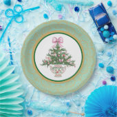 Assiettes En Carton Christmas Chinoiserie Paper Plates (Fête)