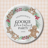 Assiettes En Carton Christmas Cookie Decorating Party