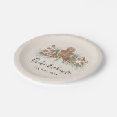 Assiettes En Carton Christmas Cookie Exchange (Angle)