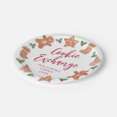 Assiettes En Carton Christmas Cookie Exchange Party (Angle)