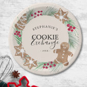 Assiettes En Carton Christmas Cookie Exchange Party