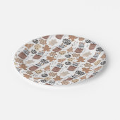 Assiettes En Carton Christmas Cookies and Hot Cocoa Holiday Baking (Angle)