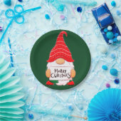 Assiettes En Carton Christmas Gnome (Fête)