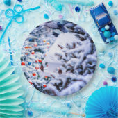 Assiettes En Carton Christmas Idyll attrayant (Fête)