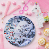 Assiettes En Carton Christmas Idyll attrayant (Fête)