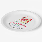 Assiettes En Carton Christmas in July Naughty / Nice Toddler Birthday (Angle)