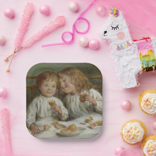 Assiettes En Carton Christmas Morning (par Joseph Clark) (Fête)