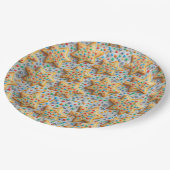 Assiettes En Carton Christmas Star Sugar Cookies With Sprinkles (Angle)