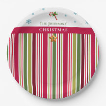 Christmas Striped– Holiday Cooking & Baking Gift