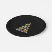 Assiettes En Carton Christmas Tree Sea Turtle Turtles Tortoise T-Shirt (Angle)