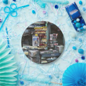 Assiettes En Carton Chrysocolia Morning, Carré de l'Union, New York (Fête)