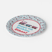 Assiettes En Carton Chugga Chugga Choo Choo Train Plaques d'anniversai (Angle)