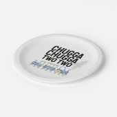 Assiettes En Carton Chugga Chugga Deux | 2e anniversaire | Plaques (2) (Angle)