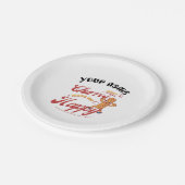 Assiettes En Carton Churros doux (Angle)