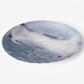 Assiettes En Carton Chutes de fer à cheval (Angle)