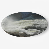 Assiettes En Carton Chutes d'Ohiopyle en Pennsylvanie (Angle)