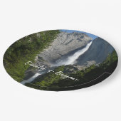 Assiettes En Carton Chutes Yosemite II du parc national Yosemite (Angle)
