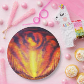 Assiettes En Carton Ciel brûlant (Fête)