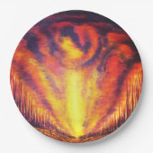 Assiettes En Carton Ciel brûlant (Devant)