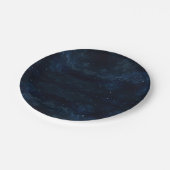 Assiettes En Carton Ciel nocturne étoilé, Galaxie Espace céleste (Angle)