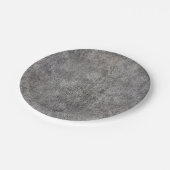 Assiettes En Carton Cimetière gris patiné (Angle)