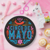 Assiettes En Carton Cinco De Mayo (Fête)