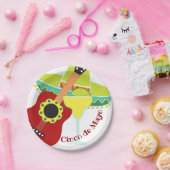 Assiettes En Carton Cinco de Mayo (Fête)