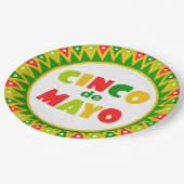 Assiettes En Carton Cinco de Mayo (Angle)