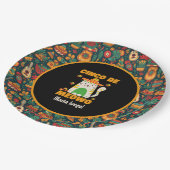 Assiettes En Carton Cinco De Mayo - Cute Cat (Angle)