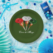 Assiettes En Carton Cinco de mayo, fiesta mexicaine (Fête)