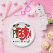 Assiettes En Carton Cinco de mayo, fiesta mexicaine (Fête)