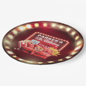 Assiettes En Carton Cinéma Nuit Cinéma Anniversaire Rétro Cadre (Angle)