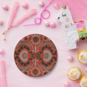 Assiettes En Carton Cinnabar Suzani I (Fête)