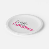 Assiettes En Carton Cinquante et fabuleux Plaques papier fête d'annive (Angle)