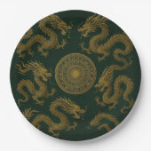 Assiettes En Carton Circle of Dragons Plate (Devant)