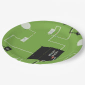 Assiettes En Carton Circuits (Angle)