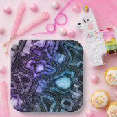 Assiettes En Carton circuits gemstone - astro shadow : (Fête)