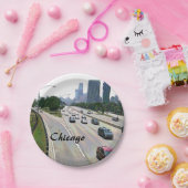 Assiettes En Carton Circulation à Chicago dans Sandstone (Fête)