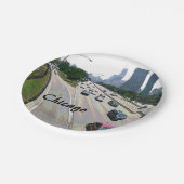 Assiettes En Carton Circulation à Chicago dans Sandstone (Angle)