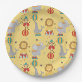 Assiettes En Carton Cirque (Devant)