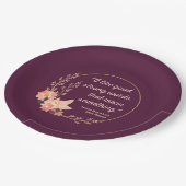 Assiettes En Carton Citation de Little Women IV - Style mignon (Angle)