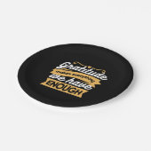 Assiettes En Carton Citations de la typographie de la Gratitude inspir (Angle)