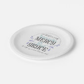 Assiettes En Carton Citations en hébreu 4:16 (Angle)