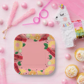 Assiettes En Carton Citric Fruit (Fête)