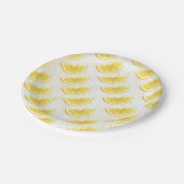 Assiettes En Carton Citron (Angle)