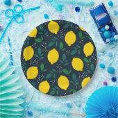 Assiettes En Carton Citron (Fête)