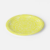 Assiettes En Carton citron (Angle)